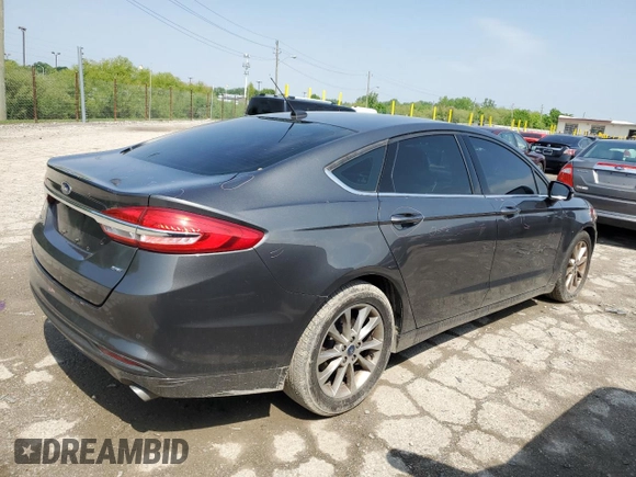 2017 Ford Fusion SE with VIN 3FA6P0H73HR375115, listed as a Copart auction lot 56625285 with 121,725 mi miles and Salvage title. Bid and sale history available at DreamBid. Image 3.