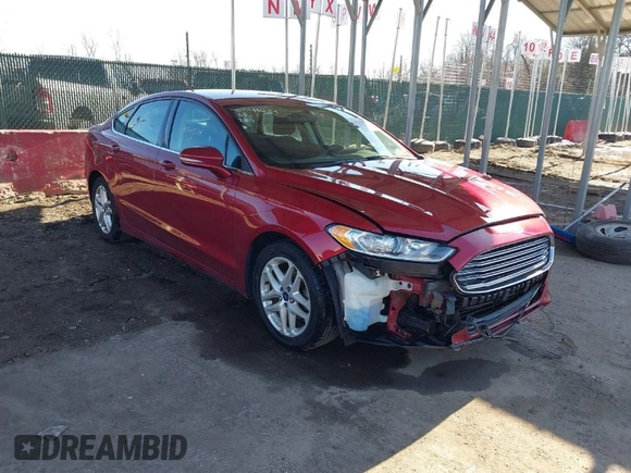 2014 Ford Fusion SE with VIN 3FA6P0H79ER223870, listed as a IAAI auction lot 41541074 with 123,391 mi miles. Bid and sale history available at carsss.com. Image 1.
