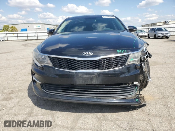 2018 Kia Optima S with VIN 5XXGT4L33JG249315, listed as a Copart auction lot 51698565 with 91,717 mi miles and Salvage Title. Bid and sale history available at carsss.com. Image 5.