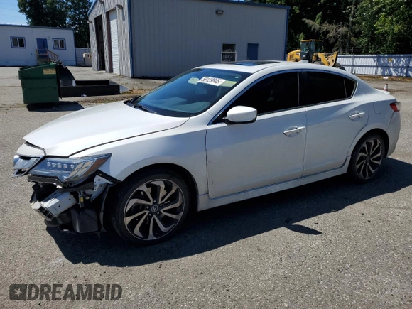 2018 Acura ILX Special Edition with VIN 19UDE2F45JA008049, listed as a Copart auction lot 59129645 with 46,166 mi miles and Salvage title. Bid and sale history available at DreamBid. Image 1.