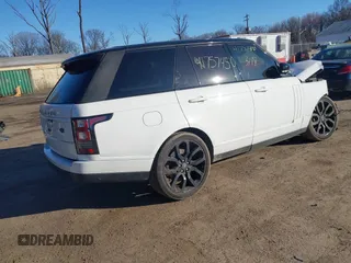 2015 Land Rover Range Rover Supercharged with VIN SALGS2TF5FA212540, listed as a IAAI auction lot 41757450 with 150,212 mi miles and . Bid and sale history available at DreamBid. Image 4.