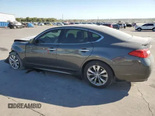 2013 Infiniti M37 with VIN JN1BY1AP0DM513091, listed as a Copart auction lot 76168224 with 140,523 mi miles and Salvage Title. Bid and sale history available at carsss.com. Image 2.