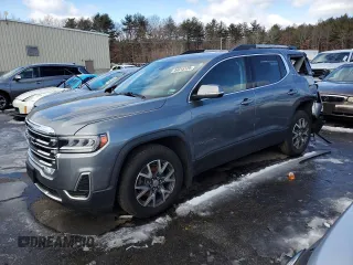 2020 GMC Acadia SLE z VIN 1GKKNRLS5LZ141548, wystawiony jako Copart lot #44615125 z przebiegiem 90 454 mil mil oraz Szkoda całkowita • Salvage title. Historia ofert i sprzedaży dostępna na DreamBid. Obrazek 1.