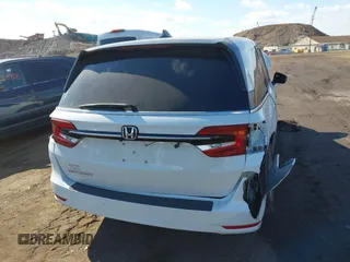 2023 Honda Odyssey EX-L with VIN 5FNRL6H60PB056011, listed as a IAAI auction lot 41667196 with 79,893 mi miles. Bid and sale history available at carsss.com. Image 16.