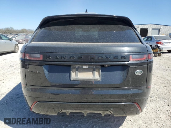 2022 Land Rover Range Rover Velar R-Dynamic S with VIN SALYT2EX2NA334715, listed as a Copart auction lot 49254235 with 57,706 mi miles and Salvage Title. Bid and sale history available at carsss.com. Image 6.