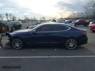 2022 Genesis G70 3.3T with VIN KMTG54TE7NU081644, listed as a IAAI auction lot 41139818 with 44,953 mi miles. Bid and sale history available at carsss.com. Image 14.