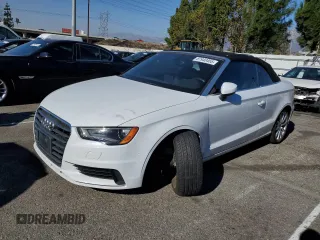 2015 Audi A3 1.8T Premium Plus with VIN WAU5CLFF3F1044097, listed as a Copart auction lot 87940465 with 45,743 mi miles and Salvage Title. Bid and sale history available at carsss.com. Image 1.