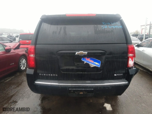 2017 Chevrolet Suburban Premier with VIN 1GNSCJKCXHR312158, listed as a IAAI auction lot 40399105 with 150,560 mi miles. Bid and sale history available at carsss.com. Image 16.