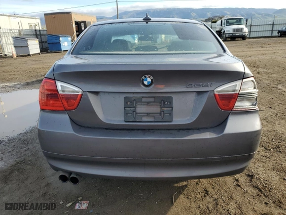 2008 BMW 3 Series 328i with VIN WBAVC53528FZ88308, listed as a Copart auction lot 44586365 with 214,205 mi miles and Non Repairable. Bid and sale history available at carsss.com. Image 6.