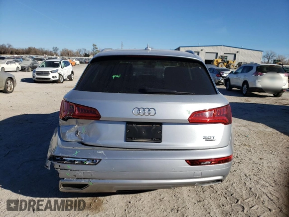 2018 Audi Q5 Premium Plus with VIN WA1BNAFY9J2047217, listed as a Copart auction lot 36977963 with 45,432 mi miles. Bid and sale history available at carsss.com. Image 6.