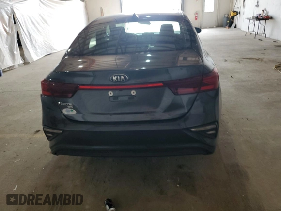 2021 Kia Forte FE with VIN 3KPF24AD7ME320572, listed as a Copart auction lot 55039795 with 65,374 mi miles and Salvage title. Bid and sale history available at DreamBid. Image 6.