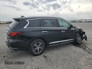 2019 Infiniti QX60 Luxe with VIN 5N1DL0MM2KC555163, listed as a Copart auction lot 51551215 with 98,246 mi miles and Salvage title. Bid and sale history available at DreamBid. Image 3.