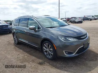 2018 Chrysler Pacifica Limited z VIN 2C4RC1GG1JR105869, wystawiony jako IAAI lot #42064725 z przebiegiem 140 766 mil mil oraz . Historia ofert i sprzedaży dostępna na DreamBid. Obrazek 1.
