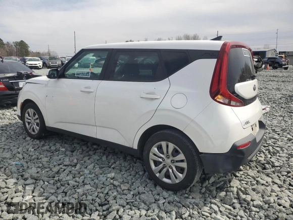 2020 Kia Soul S with VIN KNDJ23AUXL7035741, listed as a Copart auction lot 48952245 with 80,504 mi miles and Salvage Title. Bid and sale history available at DreamBid. Image 2.