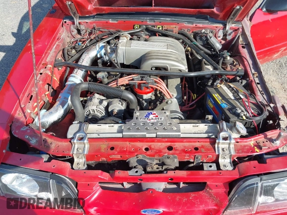 1988 Ford Mustang with VIN 1FABP41E3JF149982, listed as a IAAI auction lot 42564315 with 83,479 mi miles and . Bid and sale history available at DreamBid. Image 10.