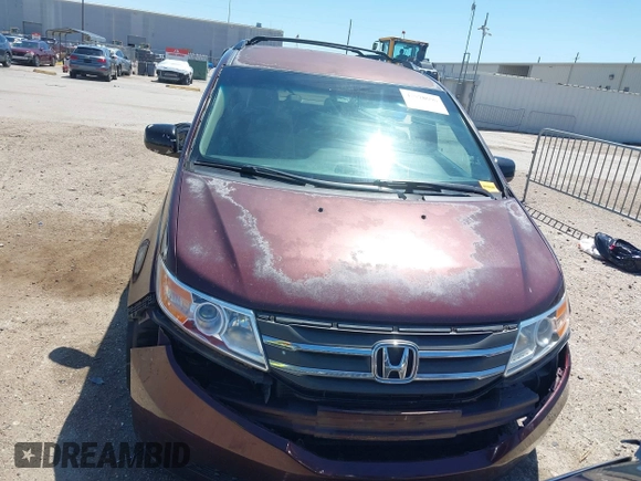 2011 Honda Odyssey EX with VIN 5FNRL5H42BB021438, listed as a IAAI auction lot 41978690 with 190,495 mi miles and . Bid and sale history available at carsss.com. Image 13.
