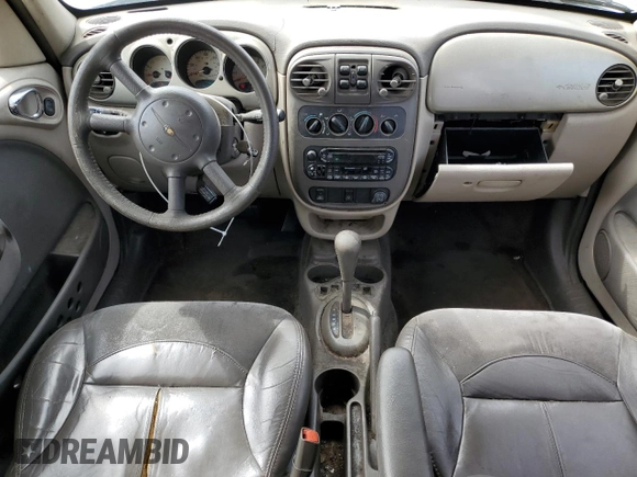 2002 Chrysler PT Cruiser Limited with VIN 3C8FY68B62T312906, listed as a Copart auction lot 53405635 with 164,432 mi miles and Salvage title. Bid and sale history available at DreamBid. Image 8.
