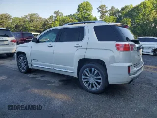 2016 GMC Terrain Denali z VIN 2GKFLVE3XG6181597, wystawiony jako Copart lot #57149325 z przebiegiem 133 687 mil mil oraz Czysty tytuł • Clean title. Historia ofert i sprzedaży dostępna na DreamBid. Obrazek 2.