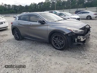 2017 Infiniti QX30 Sport with VIN SJKCH5CP3HA017180, listed as a Copart auction lot 53059114 with 99,433 mi miles. Bid and sale history available at carsss.com. Image 4.