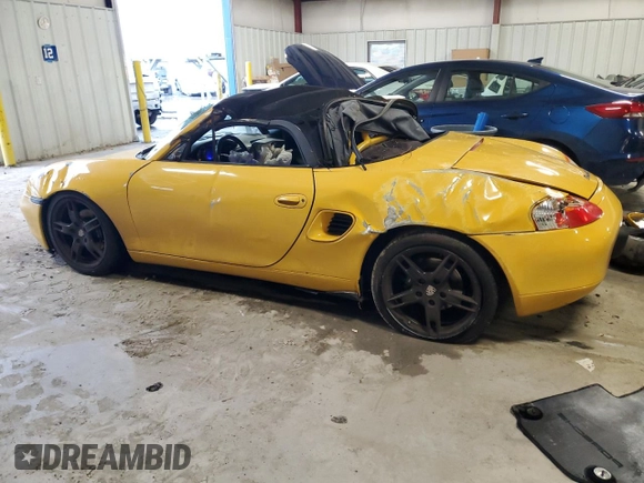 2002 Porsche Boxster z VIN WP0CA29832U621890, wystawiony jako Copart lot #88170475 z przebiegiem 156 954 mil mil oraz Szkoda całkowita • Salvage title. Historia ofert i sprzedaży dostępna na DreamBid. Obrazek 2.