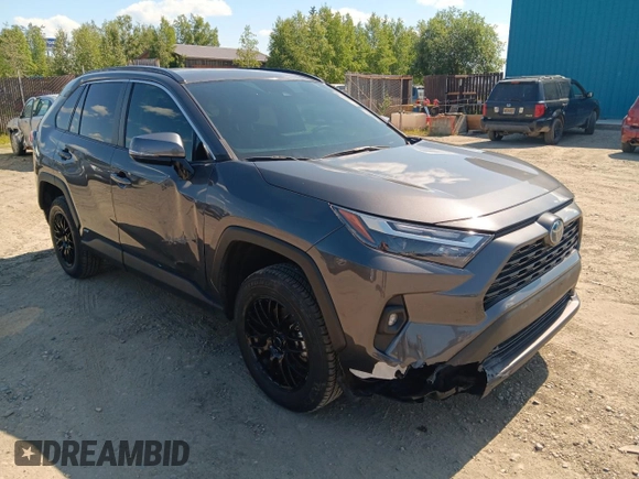 2022 Toyota RAV4 Hybrid XLE Premium with VIN 2T3B6RFV8NW035595, listed as a Copart auction lot 63302015 with 31,764 mi miles and Salvage title. Bid and sale history available at DreamBid. Image 4.