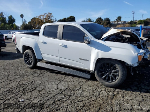 2021 GMC Canyon 2WD Elevation with VIN 1GTG5CEN6M1269402, listed as a Copart auction lot 80475234 with 0 mi miles and Salvage Title. Bid and sale history available at carsss.com. Image 4.