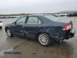 2009 Mercury Milan Premier with VIN 3MEHM08Z69R622494, listed as a Copart auction lot 41496345 with 206,103 mi miles and Salvage Title. Bid and sale history available at carsss.com. Image 2.