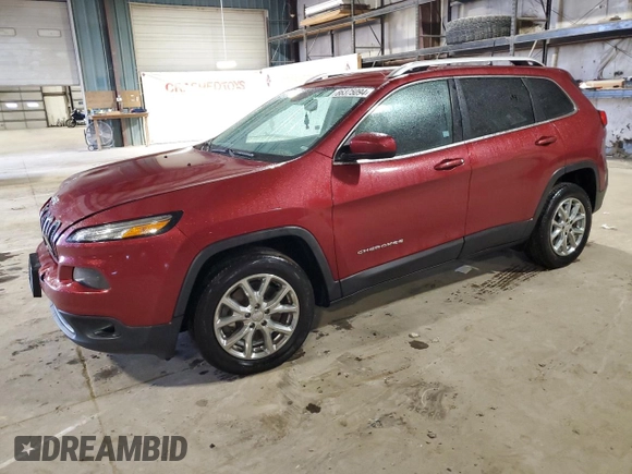 2016 Jeep Cherokee Altitude with VIN 1C4PJLCS0GW264126, listed as a Copart auction lot 86375094 with 91,975 mi miles and Salvage Title. Bid and sale history available at carsss.com. Image 1.