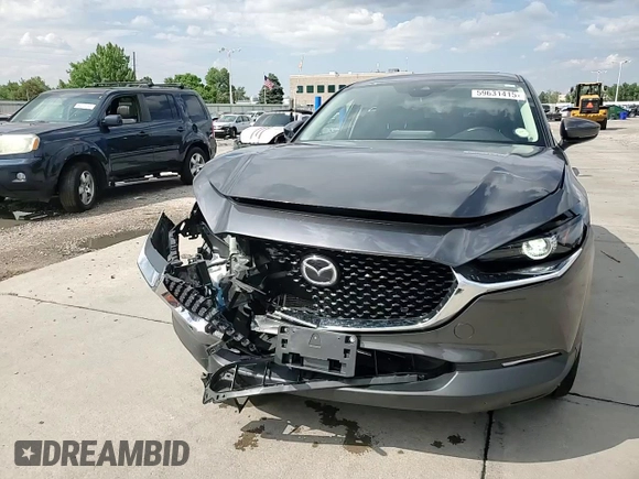 2021 Mazda CX-30 Preferred with VIN 3MVDMBCL4MM302139, listed as a Copart auction lot 59631415 with 47,457 mi miles and Salvage title. Bid and sale history available at DreamBid. Image 15.