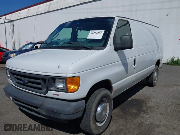 2005 Ford Econoline Cargo Commercial with VIN 1FTSE34P55HA41784, listed as a IAAI auction lot 42012391 with 162,785 mi miles and . Bid and sale history available at DreamBid. Image 2.