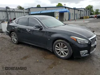 2015 Infiniti Q70 with VIN JN1BY1APXFM541211, listed as a Copart auction lot 55721515 with 134,025 mi miles and Non repairable. Bid and sale history available at DreamBid. Image 4.