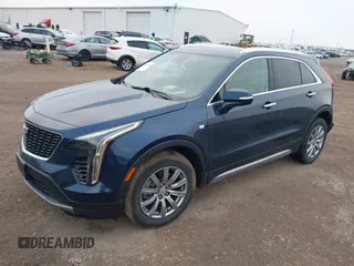 2021 Cadillac XT4 FWD Premium Luxury with VIN 1GYFZCR41MF041306, listed as a IAAI auction lot 41143747 with 53,116 mi miles. Bid and sale history available at carsss.com. Image 17.