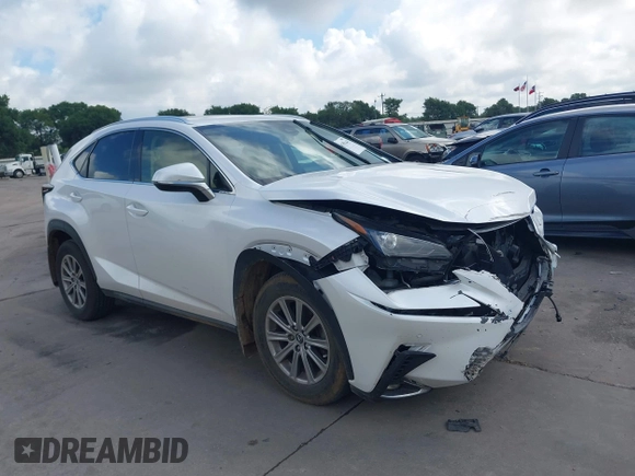 2021 Lexus NX 300 with VIN JTJDARBZ6M5032438, listed as a IAAI auction lot 42592467 with 39,162 mi miles and . Bid and sale history available at DreamBid. Image 1.