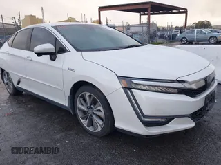 2019 Honda Clarity Plug-In Hybrid Touring with VIN JHMZC5F34KC007238, listed as a IAAI auction lot 41576228 with 79,631 mi miles. Bid and sale history available at carsss.com. Image 1.