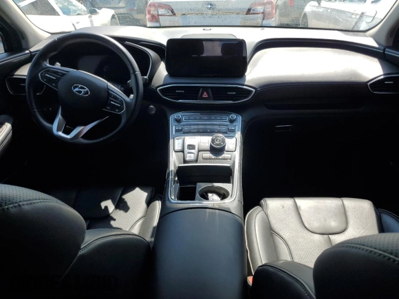 2022 Hyundai Santa Fe Hybrid SEL Premium with VIN KM8S3DA10NU018654, listed as a Copart auction lot 73786674 with 0 mi miles and Non Repairable. Bid and sale history available at carsss.com. Image 8.