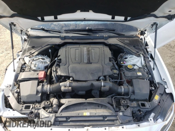 2017 Jaguar XF S with VIN SAJBM4BVXHCY43258, listed as a Copart auction lot 64277612 with 43,198 mi miles. Bid and sale history available at carsss.com. Image 7.
