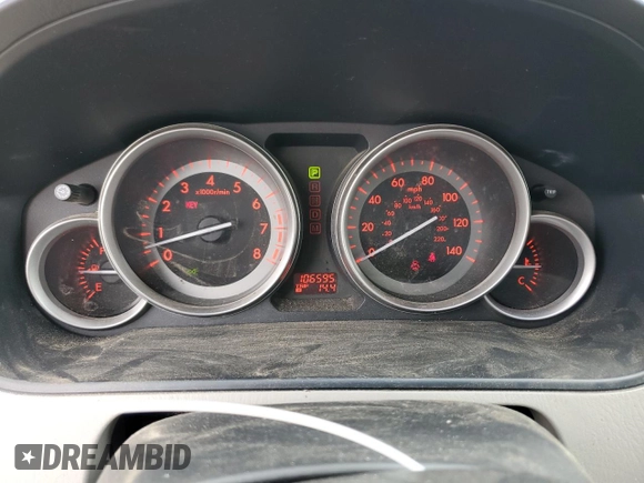 2012 Mazda CX-9 Touring with VIN JM3TB3CV3C0336043, listed as a Copart auction lot 59914335 with 106,595 mi miles and Salvage title. Bid and sale history available at DreamBid. Image 9.