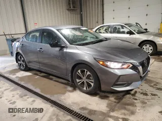 2023 Nissan Sentra SV z VIN 3N1AB8CV3PY316614, wystawiony jako Copart lot #56667655 z przebiegiem 14 864 mil mil oraz Szkoda całkowita • Salvage title. Historia ofert i sprzedaży dostępna na DreamBid. Obrazek 4.