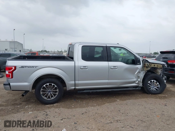 2018 Ford F-150 XL with VIN 1FTEW1CP8JKC66326, listed as a IAAI auction lot 41937917 with 204,091 mi miles. Bid and sale history available at carsss.com. Image 13.