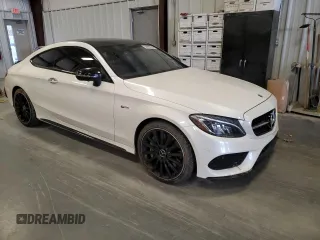 2018 Mercedes-Benz C 43 AMG with VIN WDDWJ6EB9JF691456, listed as a Copart auction lot 88995235 with 70,793 mi miles and Clean Title. Bid and sale history available at DreamBid. Image 4.
