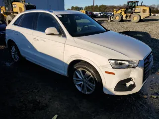 2016 Audi Q3 Premium Plus with VIN WA1EFCFS5GR021716, listed as a Copart auction lot 70576722 with 46,707 mi miles. Bid and sale history available at carsss.com. Image 4.