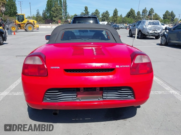 2000 Toyota MR2 z VIN JTDFR3207Y0021485, wystawiony jako IAAI lot #42281031 z przebiegiem 133 064 mil mil oraz . Historia ofert i sprzedaży dostępna na DreamBid. Obrazek 16.