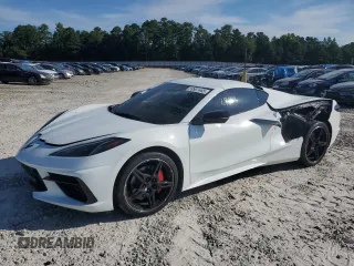 2024 Chevrolet Corvette 3LT with VIN 1G1YC2D49R5104417, listed as a Copart auction lot 59907465 with 28,068 mi miles and Salvage title. Bid and sale history available at DreamBid. Image 1.