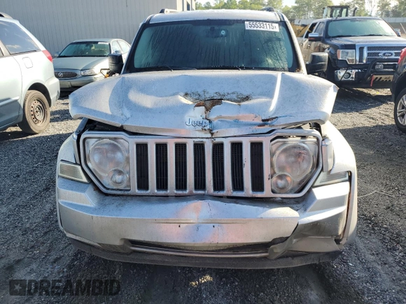2012 Jeep Liberty Sport with VIN 1C4PJMAKXCW169589, listed as a Copart auction lot 55533115 with 210,266 mi miles and Clean Title. Bid and sale history available at carsss.com. Image 5.