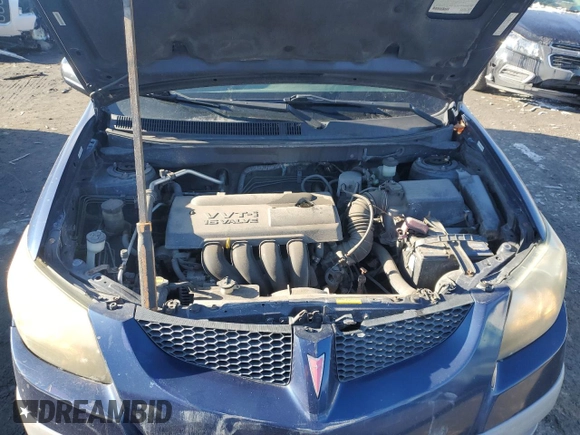 2003 Pontiac Vibe with VIN 5Y2SM62803Z423180, listed as a Copart auction lot 46406585 with 164,203 mi miles and Salvage Title. Bid and sale history available at DreamBid. Image 12.