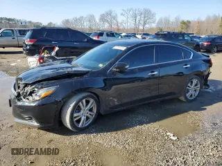 2017 Nissan Altima SL with VIN 1N4BL3AP1HC184118, listed as a Copart auction lot 87253574 with 195,732 mi miles and Salvage title. Bid and sale history available at DreamBid. Image 1.