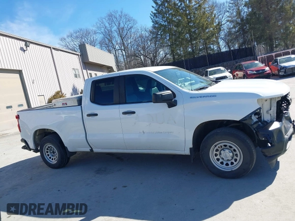 2020 Chevrolet Silverado 1500 Work Truck with VIN 1GCRWAEFXLZ211182, listed as a IAAI auction lot 41768487 with 142,824 mi miles and . Bid and sale history available at DreamBid. Image 13.