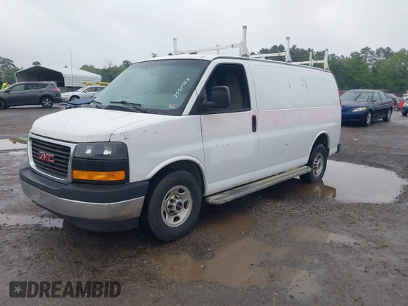 2017 GMC Savana Cargo z VIN 1GTW7AFF3H1903983, wystawiony jako IAAI lot #42369550 z przebiegiem 112 140 mil mil oraz . Historia ofert i sprzedaży dostępna na DreamBid. Obrazek 17.