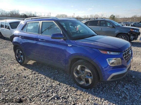 2024 Hyundai Venue SEL with VIN KMHRC8A35RU293661, listed as a Copart auction lot 87377184 with NaN miles and Salvage Title. Bid and sale history available at carsss.com. Image 4.
