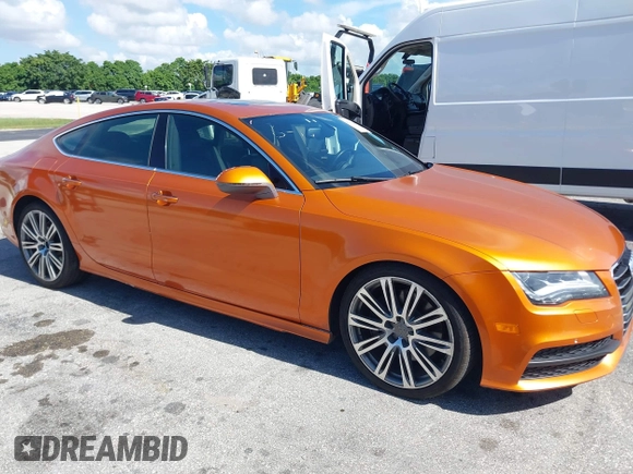 2013 Audi A7 Prestige with VIN WAU2GAFC9DN111387, listed as a IAAI auction lot 42710444 with 95,061 mi miles and . Bid and sale history available at DreamBid. Image 1.